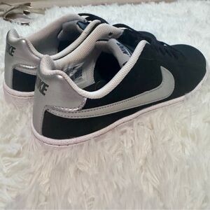 Nike Classic Black and Silver Shoes